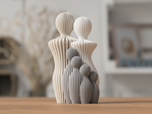 Escultura Decorativa Família