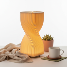 Luminária de Mesa Ampulheta Áurea