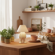 Luminária de Mesa Boneco Contemporâneo