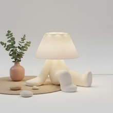 Luminária de Mesa Boneco Lounge Off White