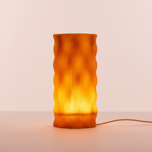 Luminária de Mesa Ondas Âmbar